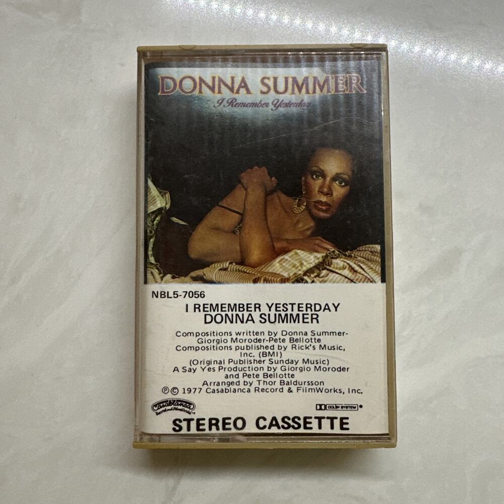 Vintage Donna Summer I Remember Yesterday I FEEL LOVE Casablanca Records 1977 VG